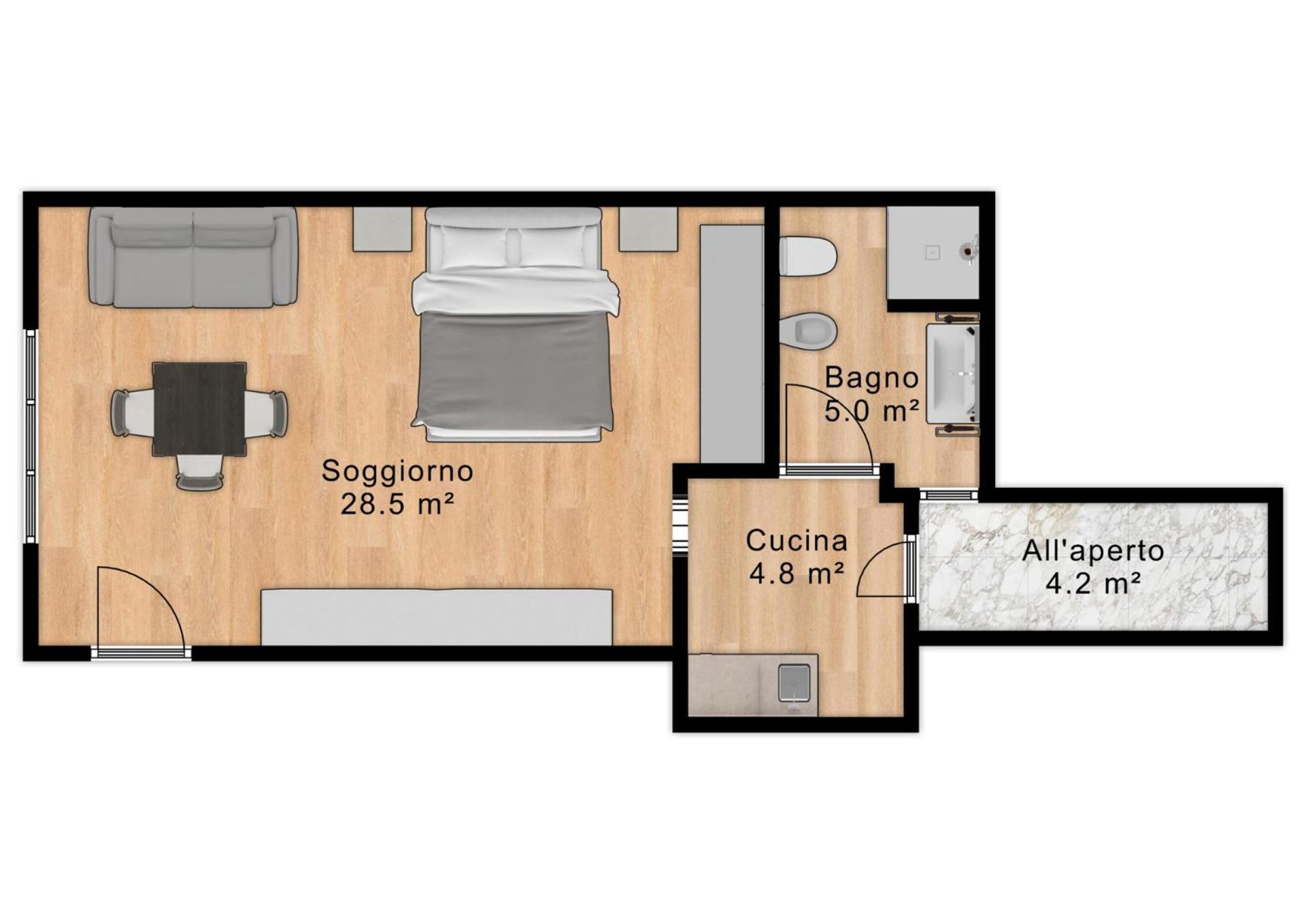 Apartments & Suites Vento Mare Palau Ngoại thất bức ảnh
